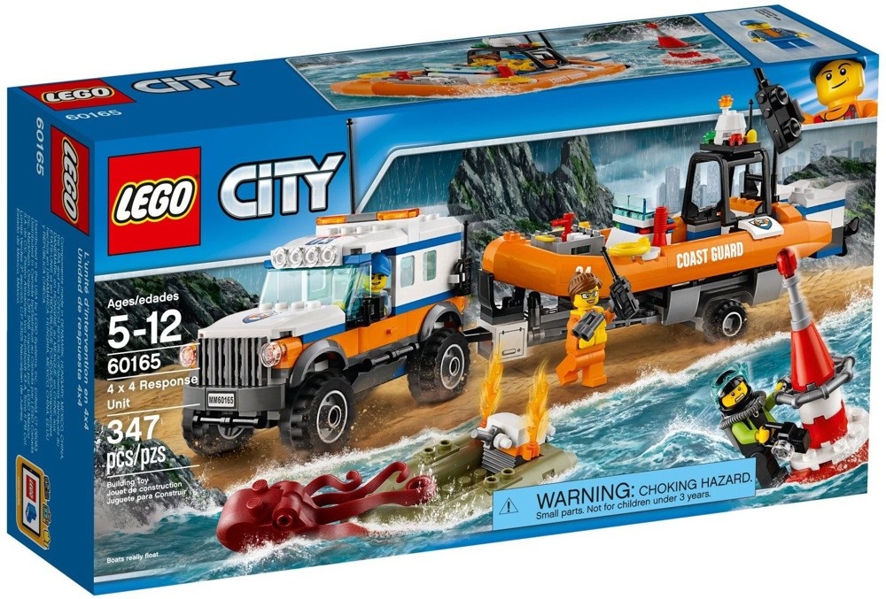 Pobřežní hlídka v akci díky LEGO Coast Guard